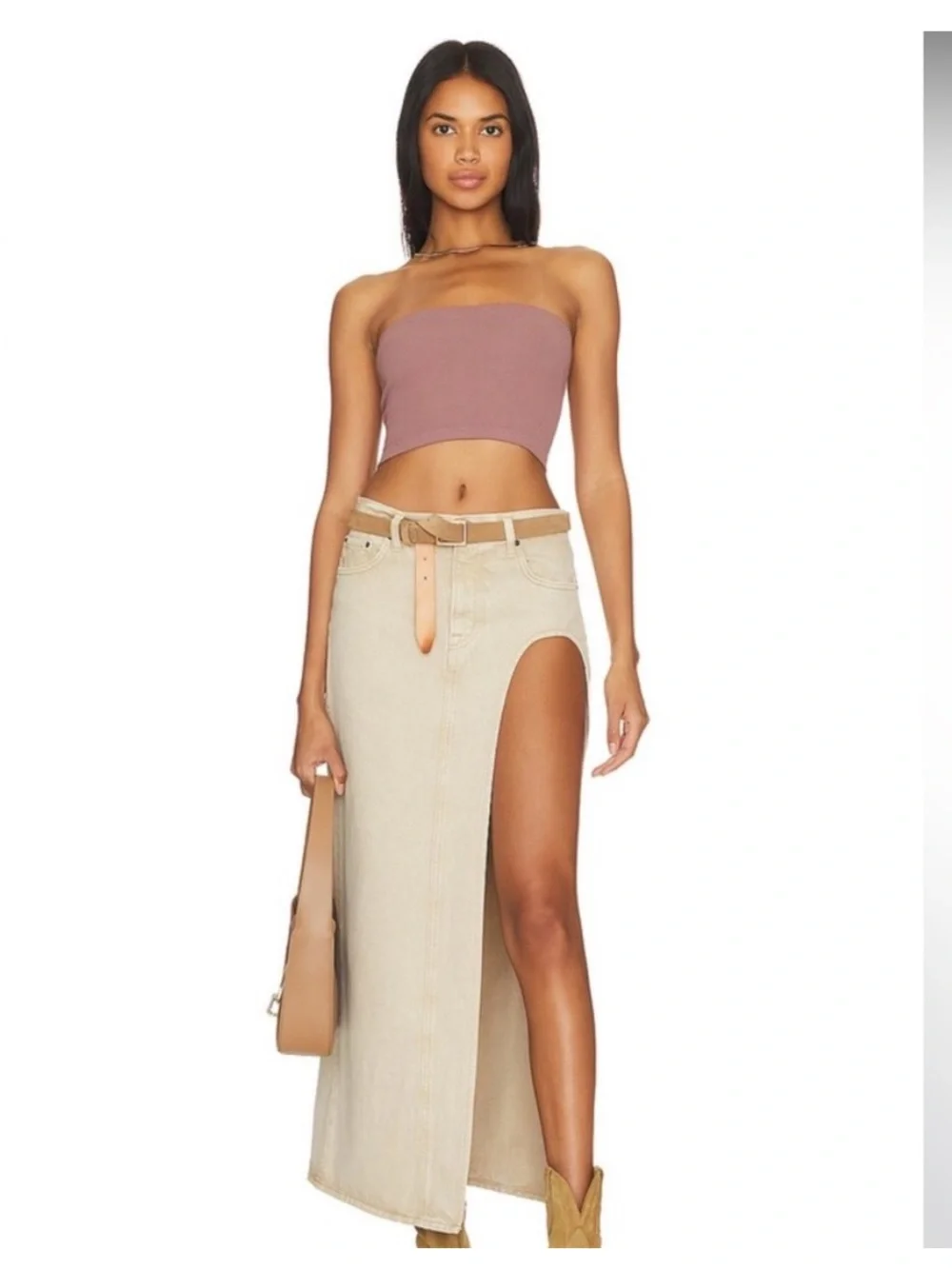 Free People New Intimately FP Amelia Bandeau in Mushroom
